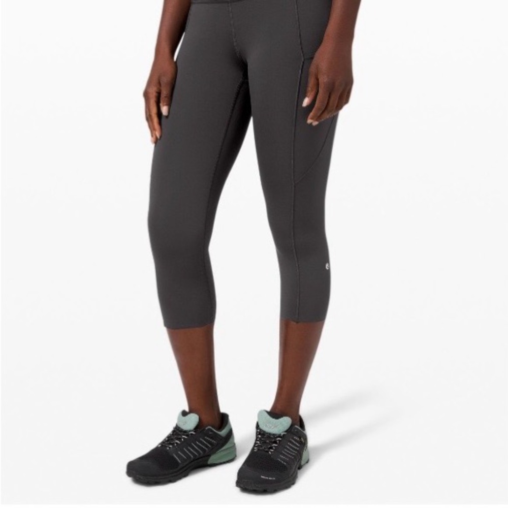 Lululemon fast and free cropped leggings